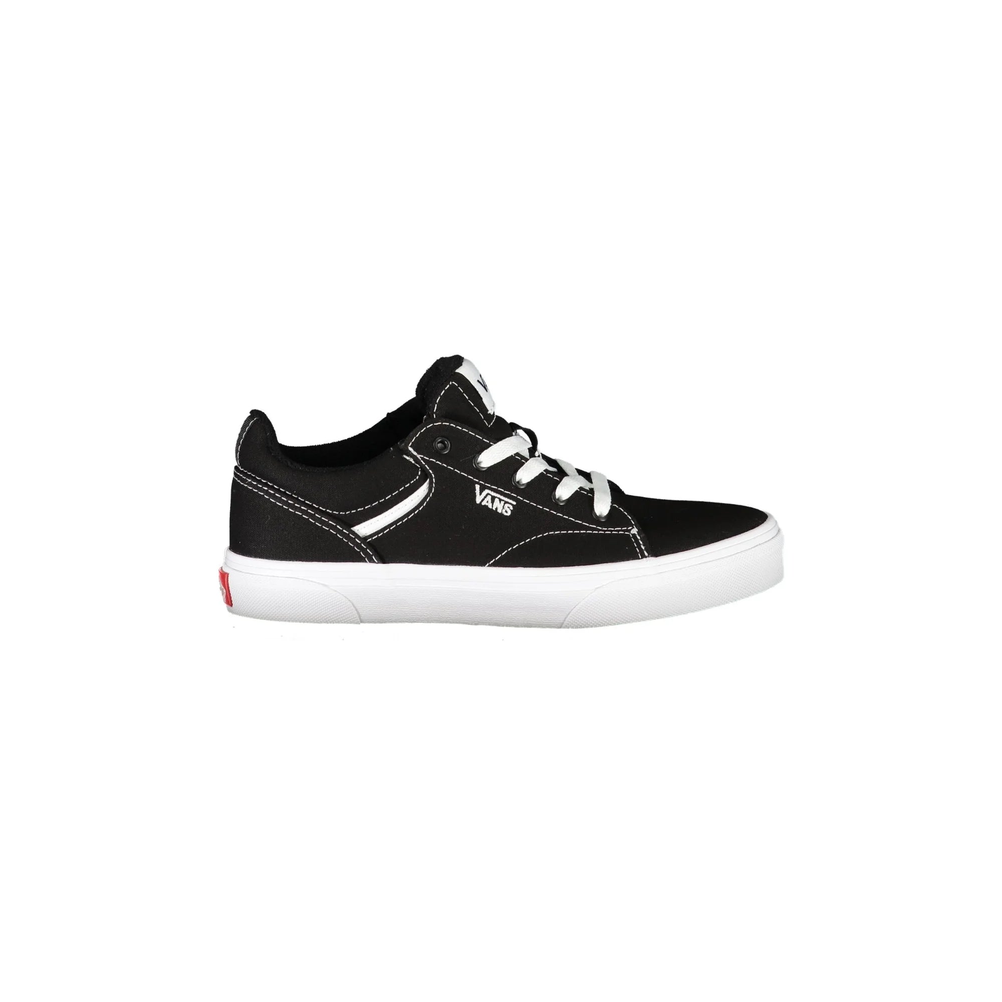 Vans Sneakers Uomo Nere Dettagli a Contrasto Logo Nero - foto prodotto
